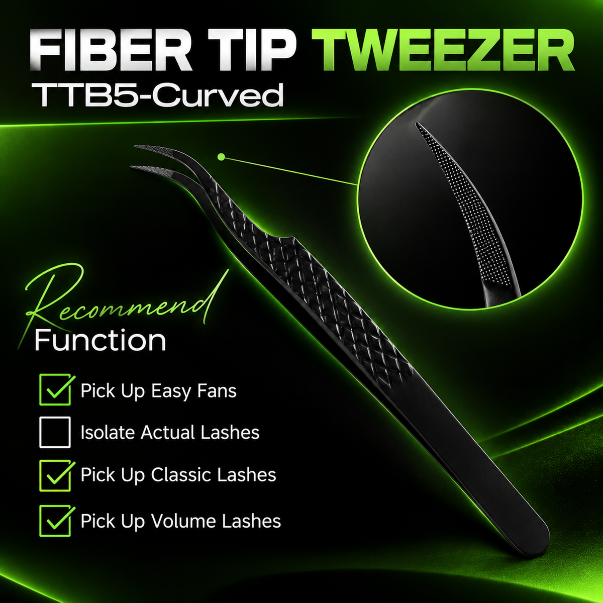 Stainless Steel Luxury Tweezer Set