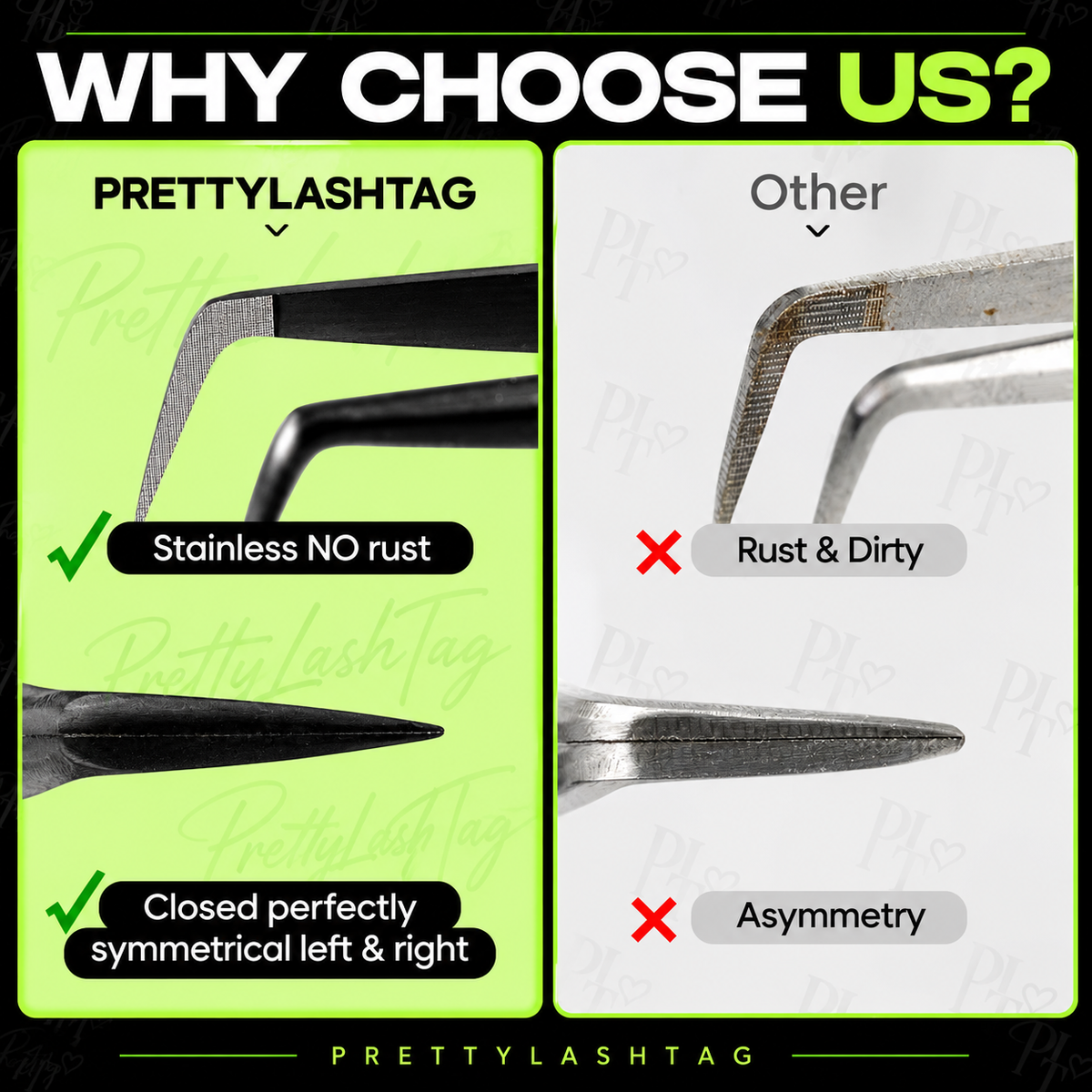 Stainless Steel Luxury Tweezer Set