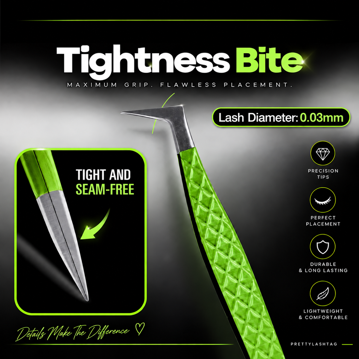 Stainless Steel Luxury Tweezer Set